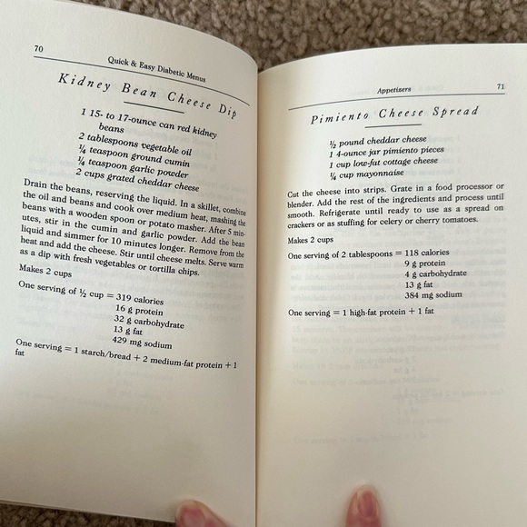 Quick & Easy Diabetic Menus Cookbook by Betty Wedman M.S., R.D. - Picture 5 of 6